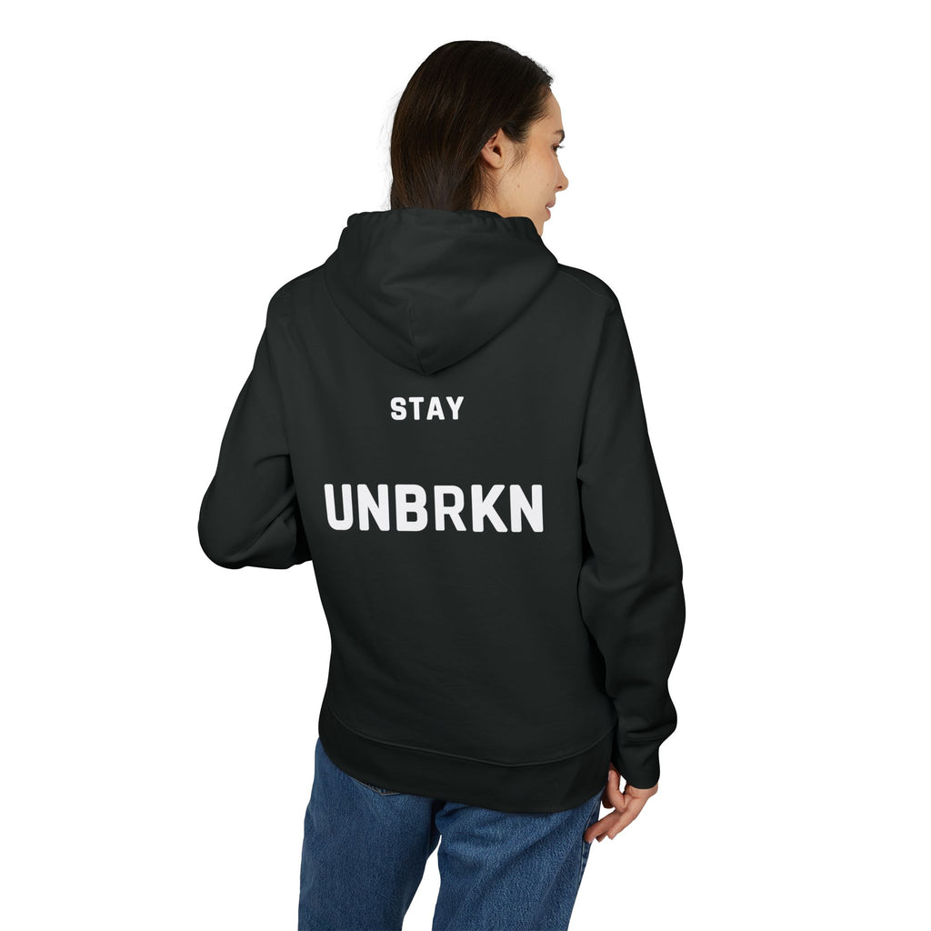 Stay UNBRKN Black Hoodie – Heavyweight Edition